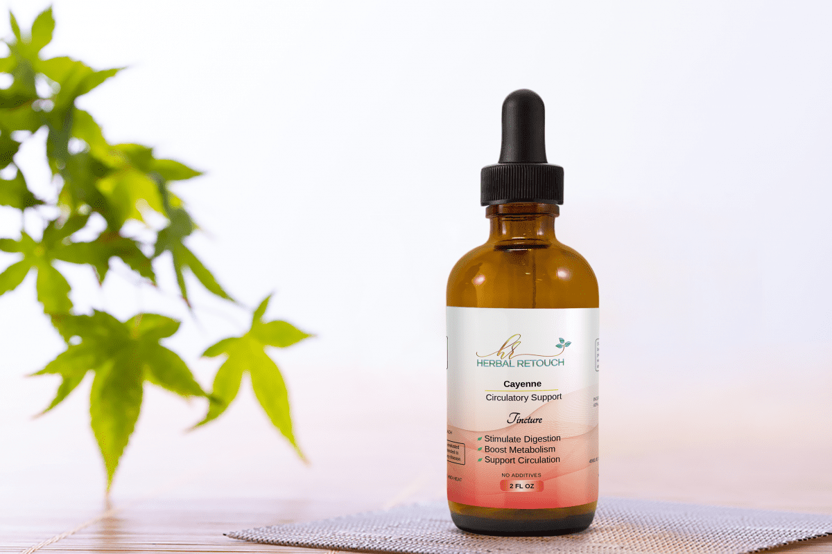 Cayenne Pepper Tincture Herbal Retouch Inc. Alternative Healing